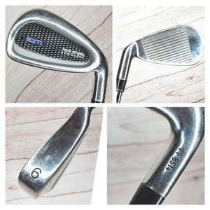 DM Pro Steel Stainless PF 851+ Ladies Graphite RH Golf Club 6 Iron Length 37"